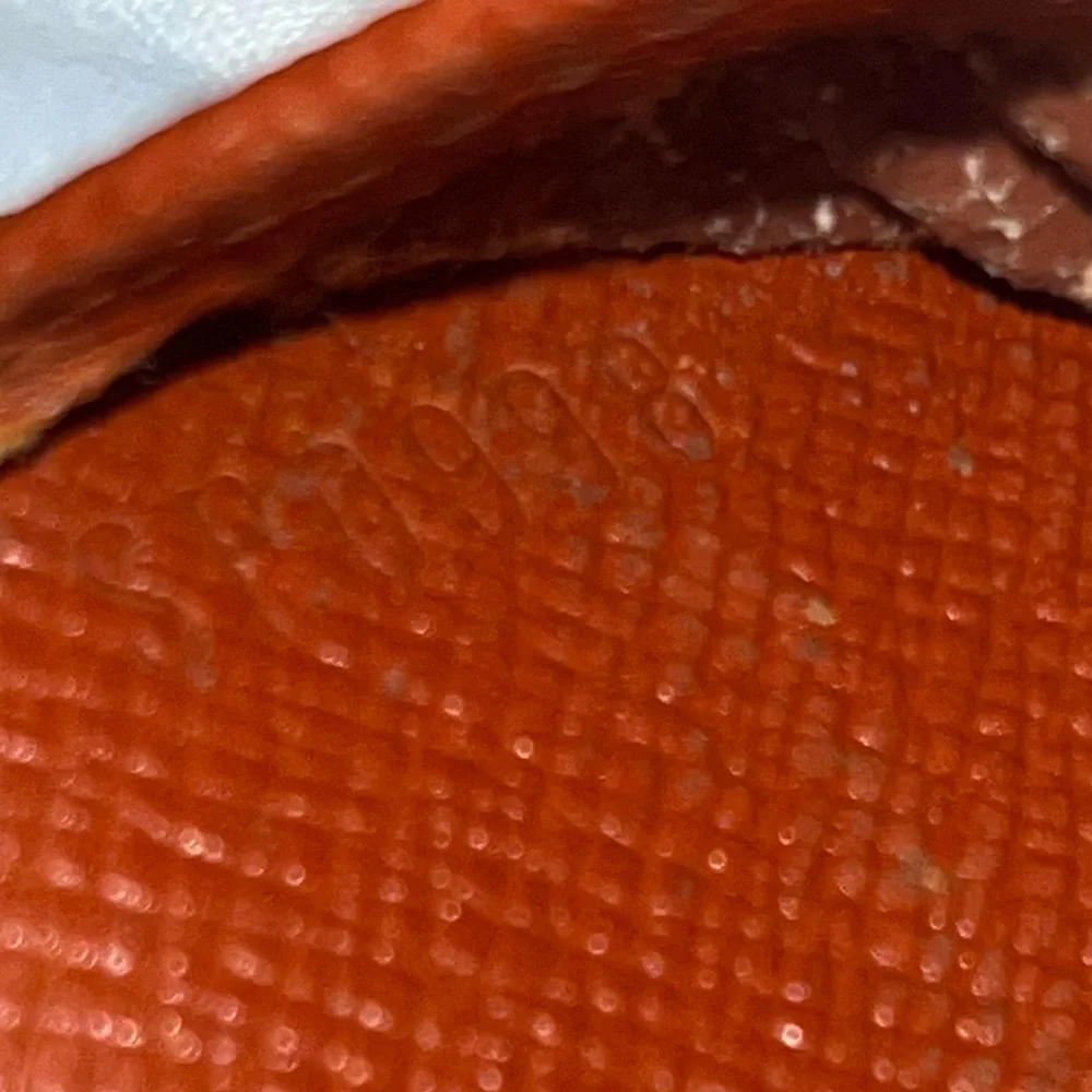 LOUIS VUITTON ELISE EPI ORANGE VINTAGE WALLET GUC